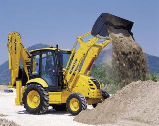 KOMATSU WB 91 R-2 części zamienne